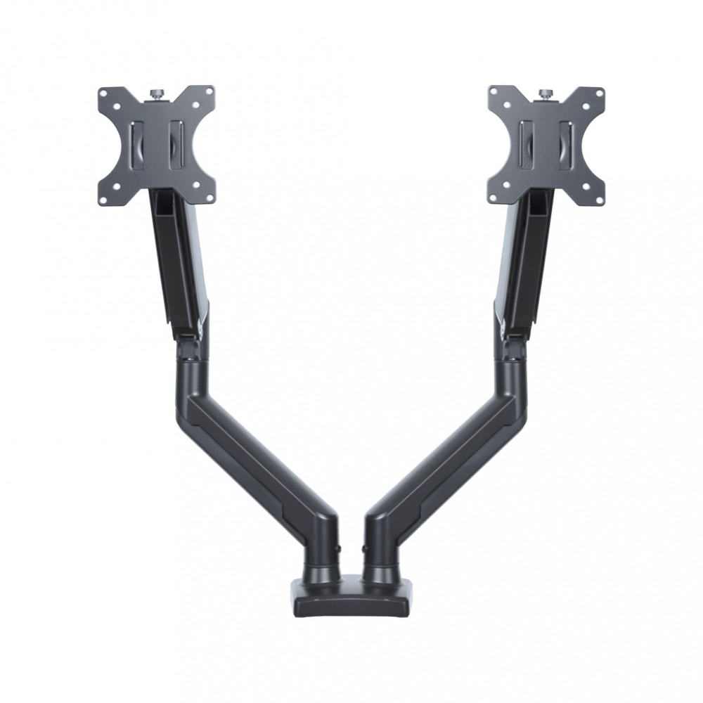 Uchwyt do 2 monitorów LED/LCD 13-32 Cale UM-116 wspomaganie gazowe2-9kg